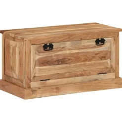 Bancs-vidaXL Banc de rangement de chaussures 85x40x45cm Bois d'acacia massif