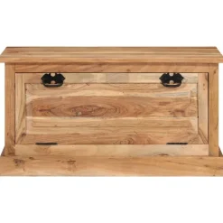 Bancs-vidaXL Banc de rangement de chaussures 85x40x45cm Bois d'acacia massif