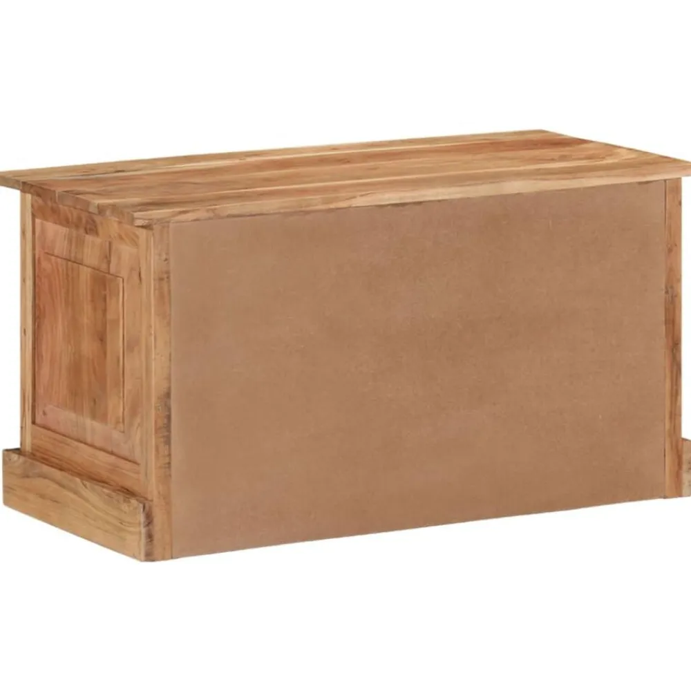 Bancs-vidaXL Banc de rangement de chaussures 85x40x45cm Bois d'acacia massif