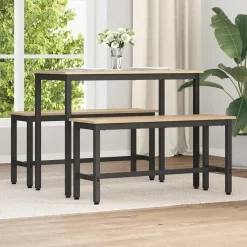 vidaXL Banc de salle à manger Chêne Sonoma 100 x 32,5 x 48,5 cm