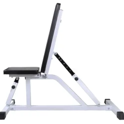 vidaXL Banc d'entraînement avec jeu d'haltères 60,5 kg