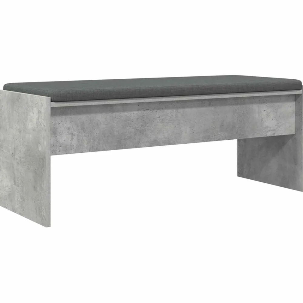 vidaXL Banc d'entrée avec coussin 103 x 38 x 40 cm