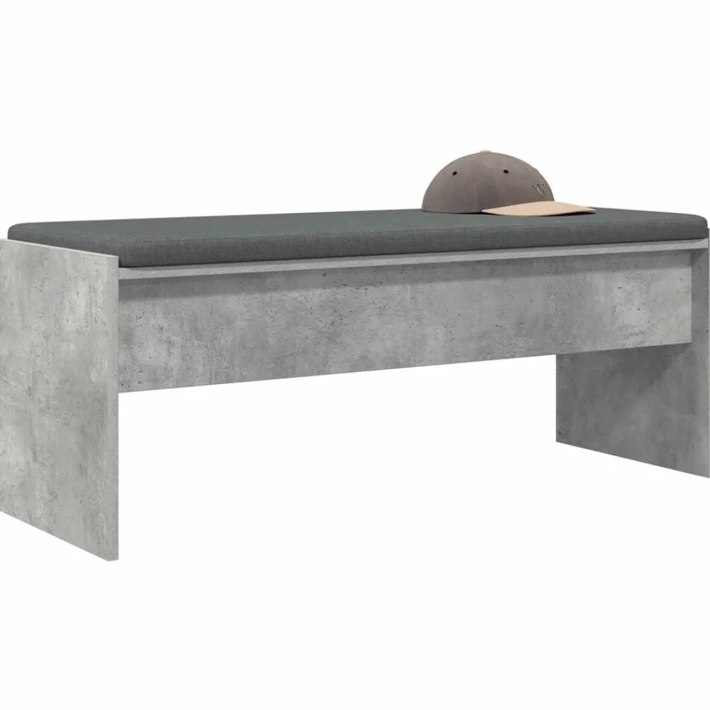 vidaXL Banc d'entrée avec coussin 103 x 38 x 40 cm