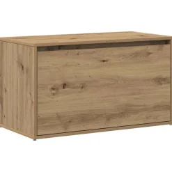 Bancs-vidaXL Banc d'entrée 80x40x45 cm chêne artisanal bois d'ingénierie ch&ecirc;ne artisanal