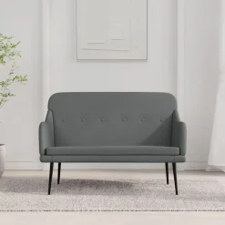 vidaXL Banc 110x76x80 cm Tissu