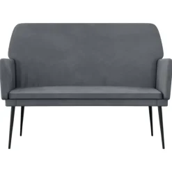 vidaXL Banc 108x79x79 cm Velours