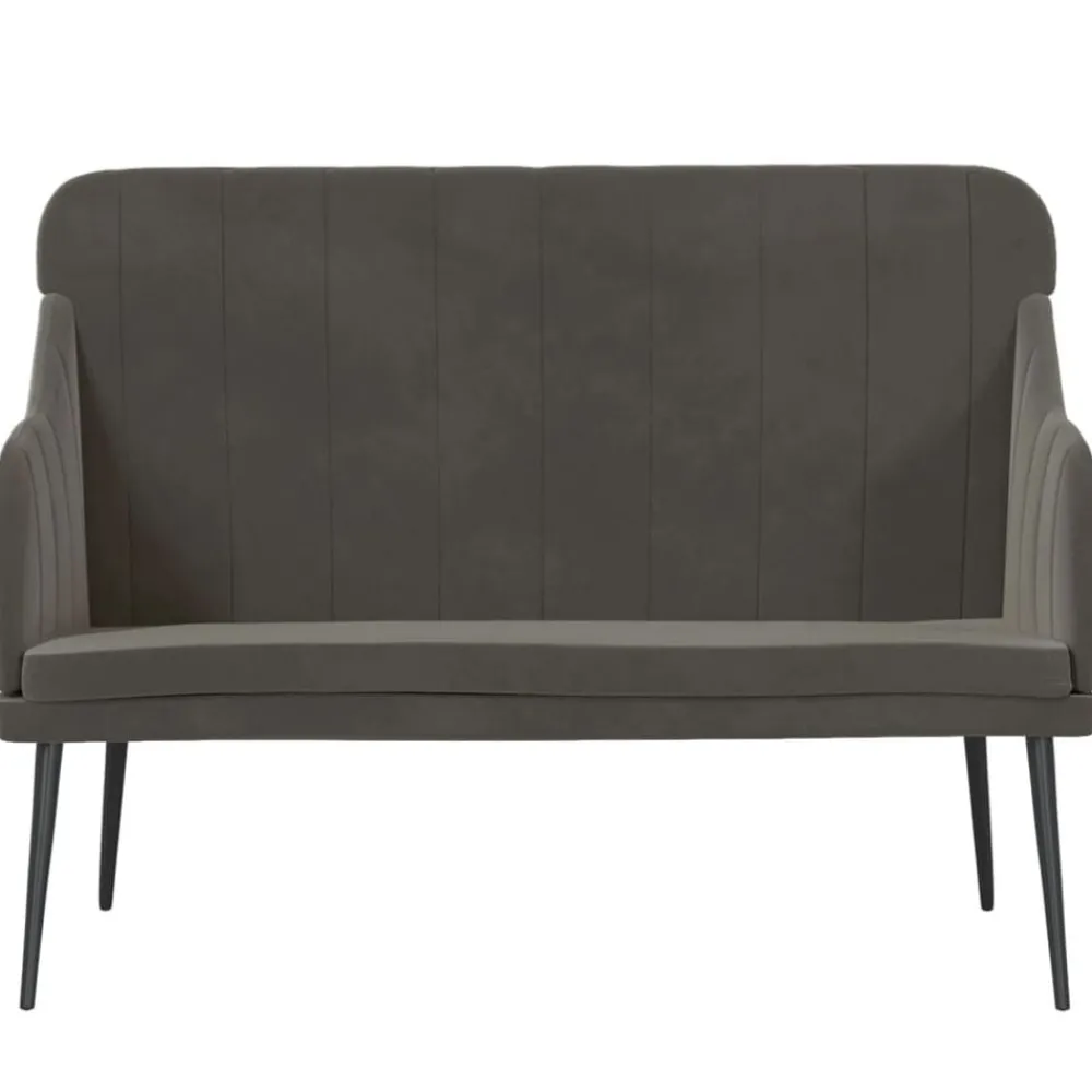 vidaXL Banc 110x76x80 cm Velours