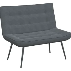 vidaXL Banc 110x74x84 cm velours