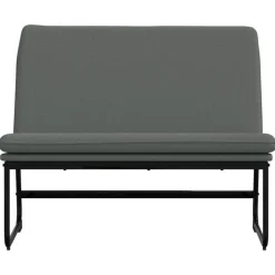 vidaXL Banc 100x75x76 cm Tissu
