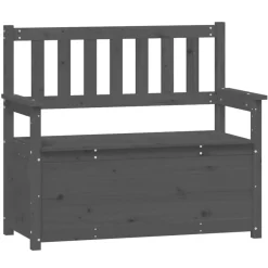 vidaXL Banc 112,5x51,5x96,5 cm Bois de pin massif