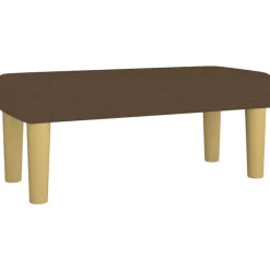 Bancs-vidaXL Banc 70x30x30 cm Tissu Marron foncé