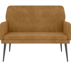 vidaXL Banc 108x79x79 cm Velours