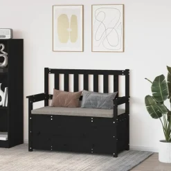 vidaXL Banc 112,5x51,5x96,5 cm Bois de pin massif