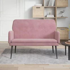 vidaXL Banc 108x79x79 cm Velours