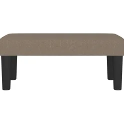 Bancs-vidaXL Banc 70x30x30 cm Tissu Taupe