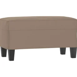 Bancs-vidaXL Banc 70x35x41 cm Tissu microfibre Taupe