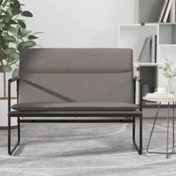 vidaXL Banc 100x64x80 cm Tissu