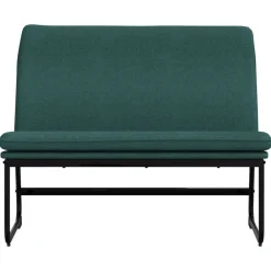 Bancs-vidaXL Banc 100x75x76 cm Tissu Vert foncé