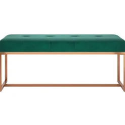 vidaXL Banc 110x36x45 cm Velours