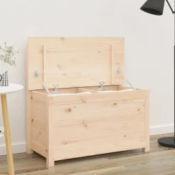 Bancs-vidaXL Banc 80x41x77 cm Bois de pin massif Naturel