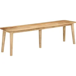 vidaXL Banc 160x40x45 cm bois massif de manguier