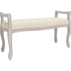 vidaXL Banc 110x45x60 cm lin