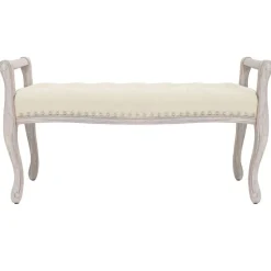 vidaXL Banc 110x45x60 cm lin