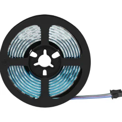 Luminaires-vidaXL Bande LED 2 pcs Noir et Transparent 1700 mm Cuivre et plastique