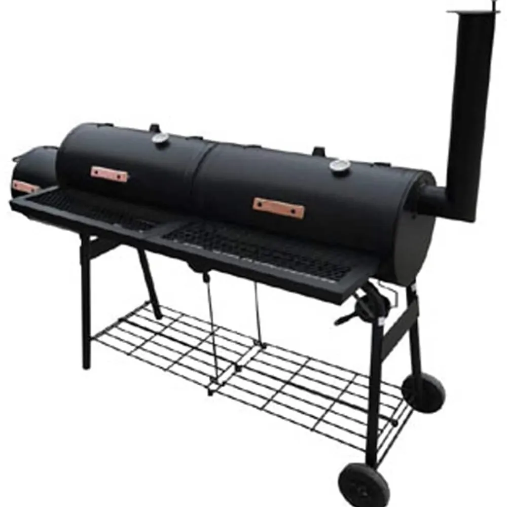 Arts De La Table & Arts Culinaires-vidaXL Barbecue à fumoir Nevada XL Noir