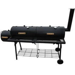 Arts De La Table & Arts Culinaires-vidaXL Barbecue à fumoir Nevada XL Noir