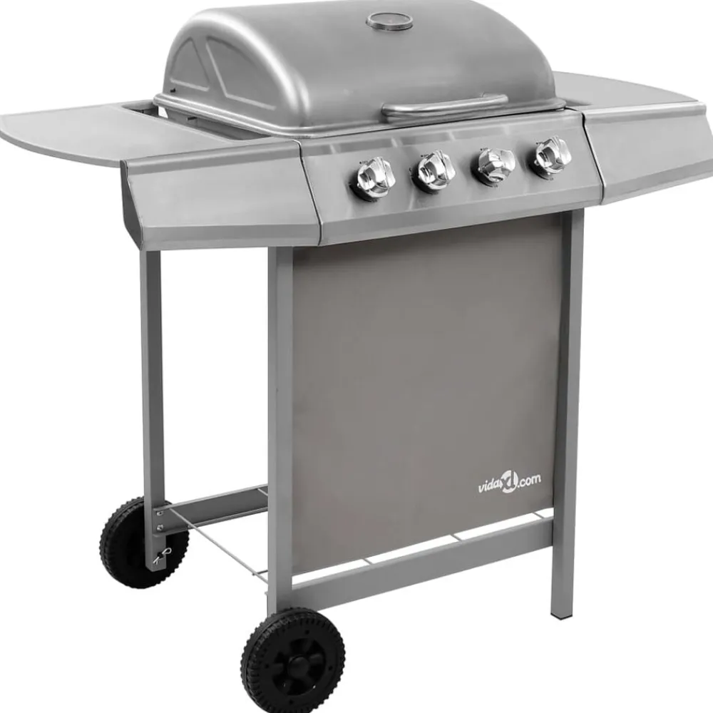 vidaXL Barbecue gril à gaz avec 4 brûleurs é