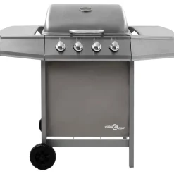 vidaXL Barbecue gril à gaz avec 4 brûleurs é