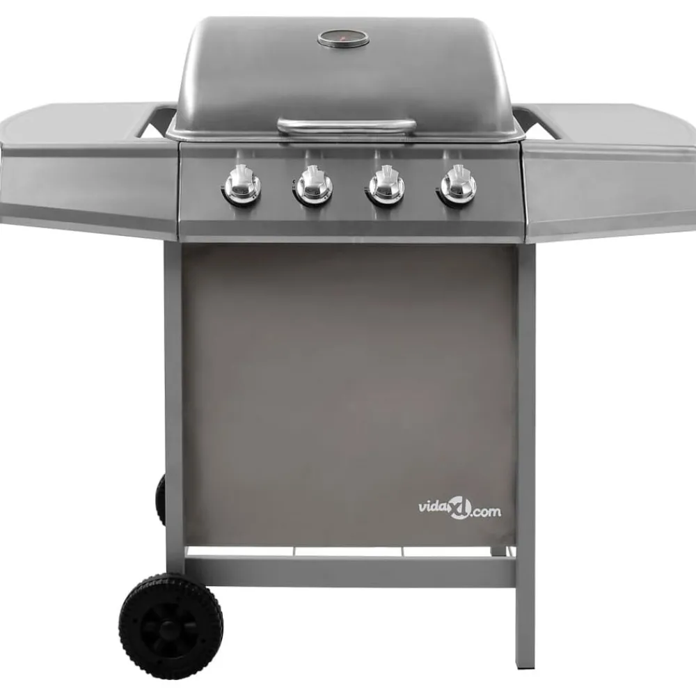 vidaXL Barbecue gril à gaz avec 4 brûleurs é