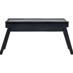 Arts De La Table & Arts Culinaires-vidaXL Barbecue portable de camping inoxydable 60x22,5x33 cm