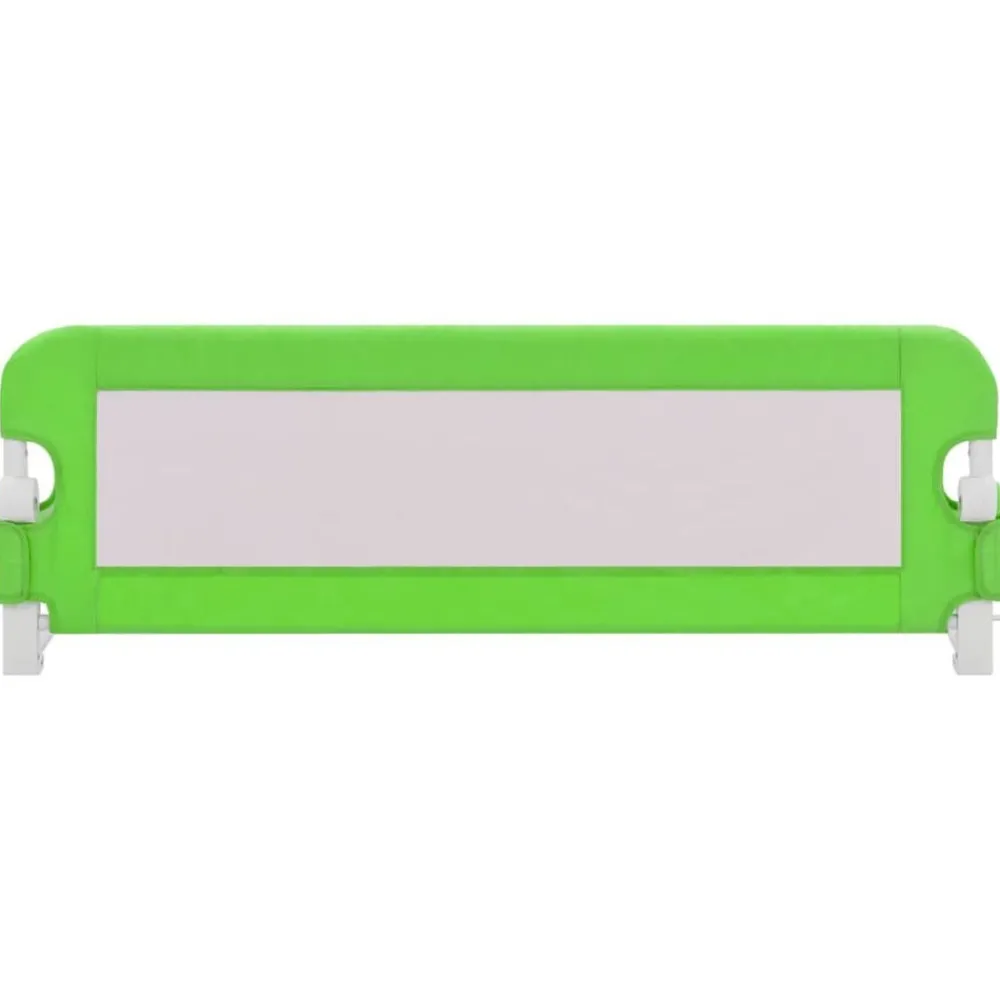 Accessoires De Sécurité Pour Bébés-vidaXL Barrière de sécurité de lit d'enfant 120x42 cm Polyester Vert