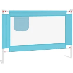 vidaXL Barrière de sécurité de lit d'enfant 100x25 cm Tissu