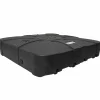 vidaXL Base de parasol à bras déporté Noir 86 x 86 x 19 cm