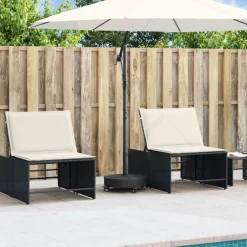 Pelouses & Jardins-vidaXL Base de parasol avec roues pour mâts Ø38 / 48 mm 27 kg rond