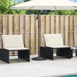 vidaXL Base de parasol pour mâts Ø38 / 48 mm 9 kg demi-rond
