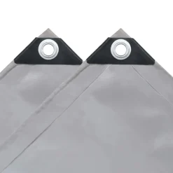 Accessoires De Quincaillerie-vidaXL Bâche 650 g / m² 2 x 3 m Gris