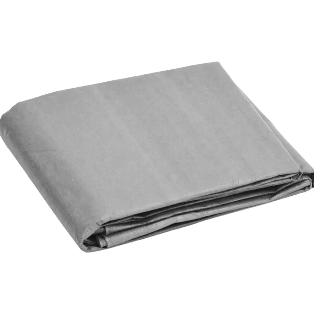 Accessoires De Quincaillerie-vidaXL Bâche 180 g/m² 2x3 m PEHD Gris