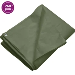 Accessoires De Quincaillerie-vidaXL Bâche 260 g/m² 2x3 m PEHD Vert
