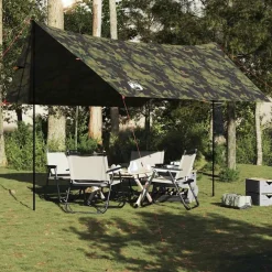 Loisirs De Plein Air-vidaXL Bâche de camping 462x306x211 cm imperméable Camouflage