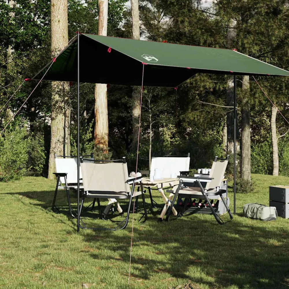 Loisirs De Plein Air-vidaXL Bâche de camping 300x294 cm imperméable Vert