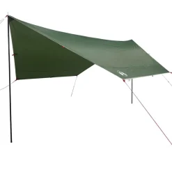 Loisirs De Plein Air-vidaXL Bâche de camping 430x380x210 cm imperméable Vert