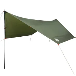 Loisirs De Plein Air-vidaXL Bâche de camping 438x376x212 cm imperméable Vert olive