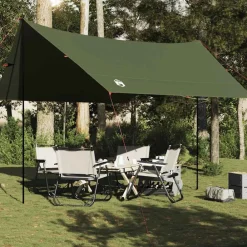 vidaXL Bâche de camping 462x306x211 cm imperméable