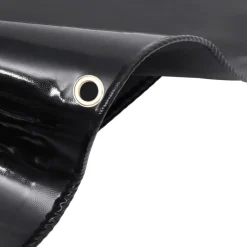 Accessoires De Quincaillerie-vidaXL Bâche de protection 650 g/m² 2x3 m Noir