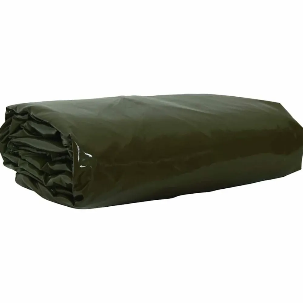 Accessoires De Quincaillerie-vidaXL Bâche 650g / m² 2 x 3 m Toile avec revêtement en PVC Vert olive