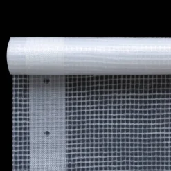 Accessoires De Quincaillerie-vidaXL Bâche Leno 260 g/m² 1,5 x 5 m Blanc
